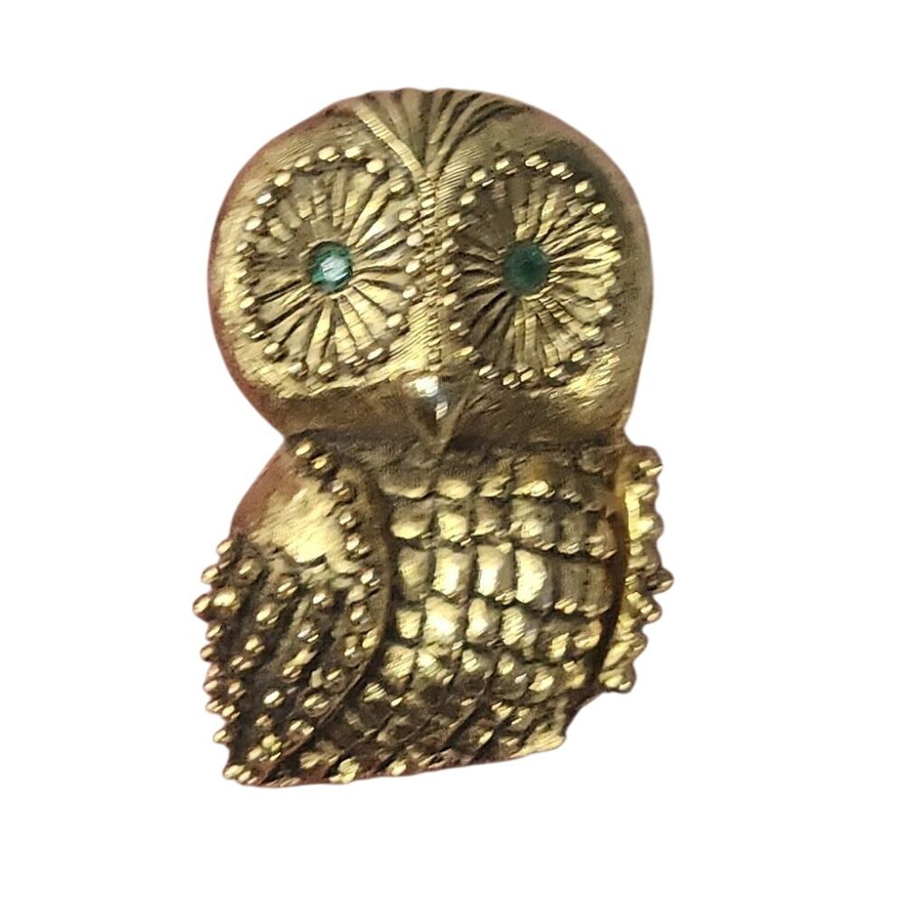 Vtg 1960s 70s Prince Matchabelli Wind Song  Hoot Owl Perfume Solid